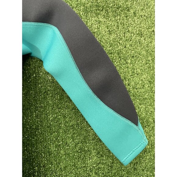 Vofiw Full Body Swimsuit Youth Kids Black Blue Zipper Back Size 10 - Picture 4 of 13